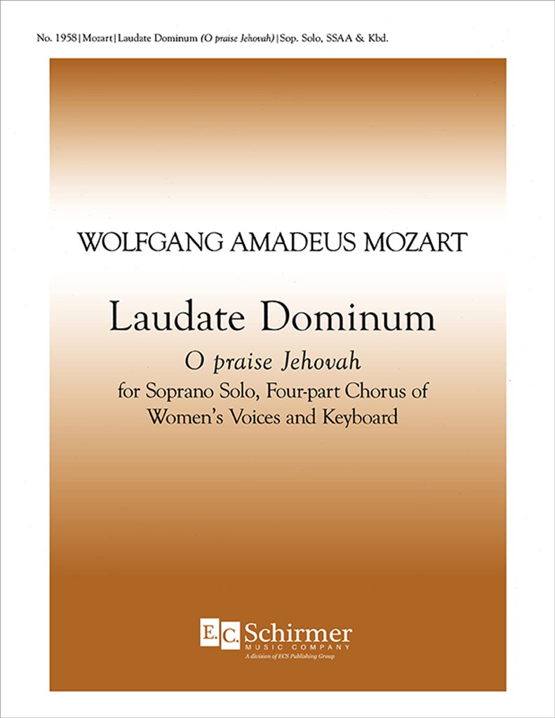 Vesperae solennes de Confessore: Laudate Dominum